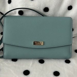 Kate Spade. Crossbody bag- robins egg blue NWOT